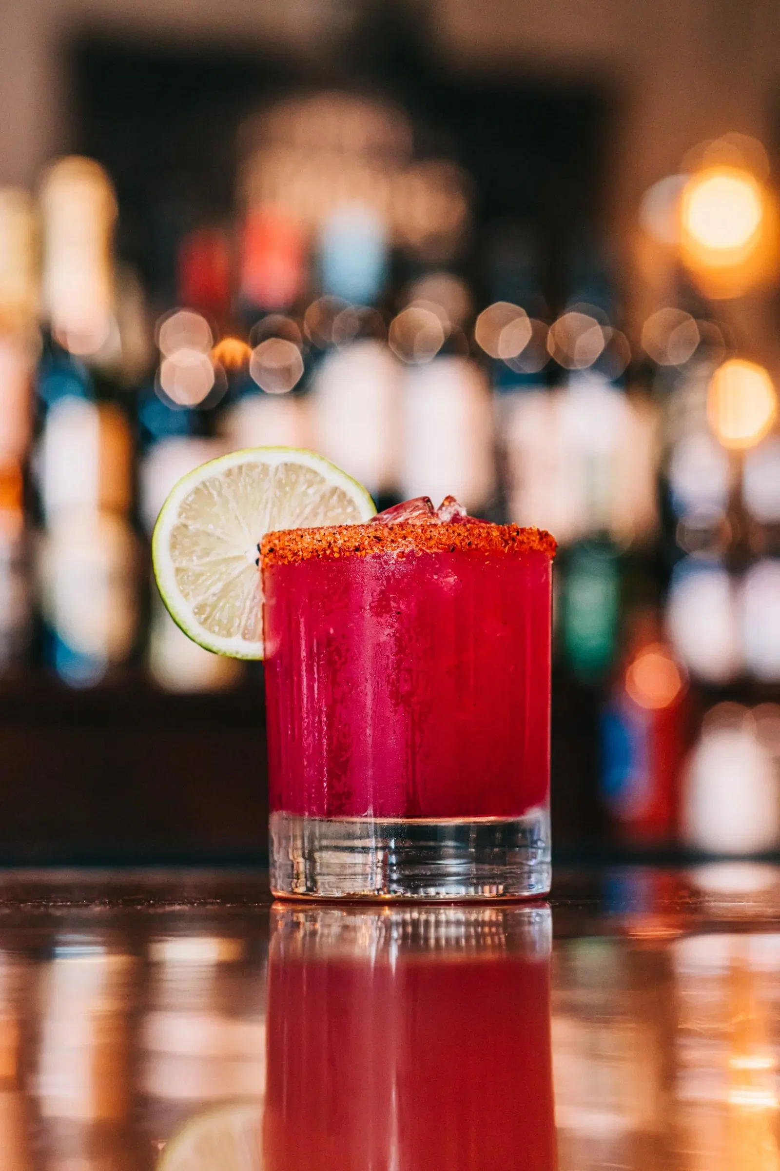The El Sancho margarita at Street's Fine Chicken has some spice. 