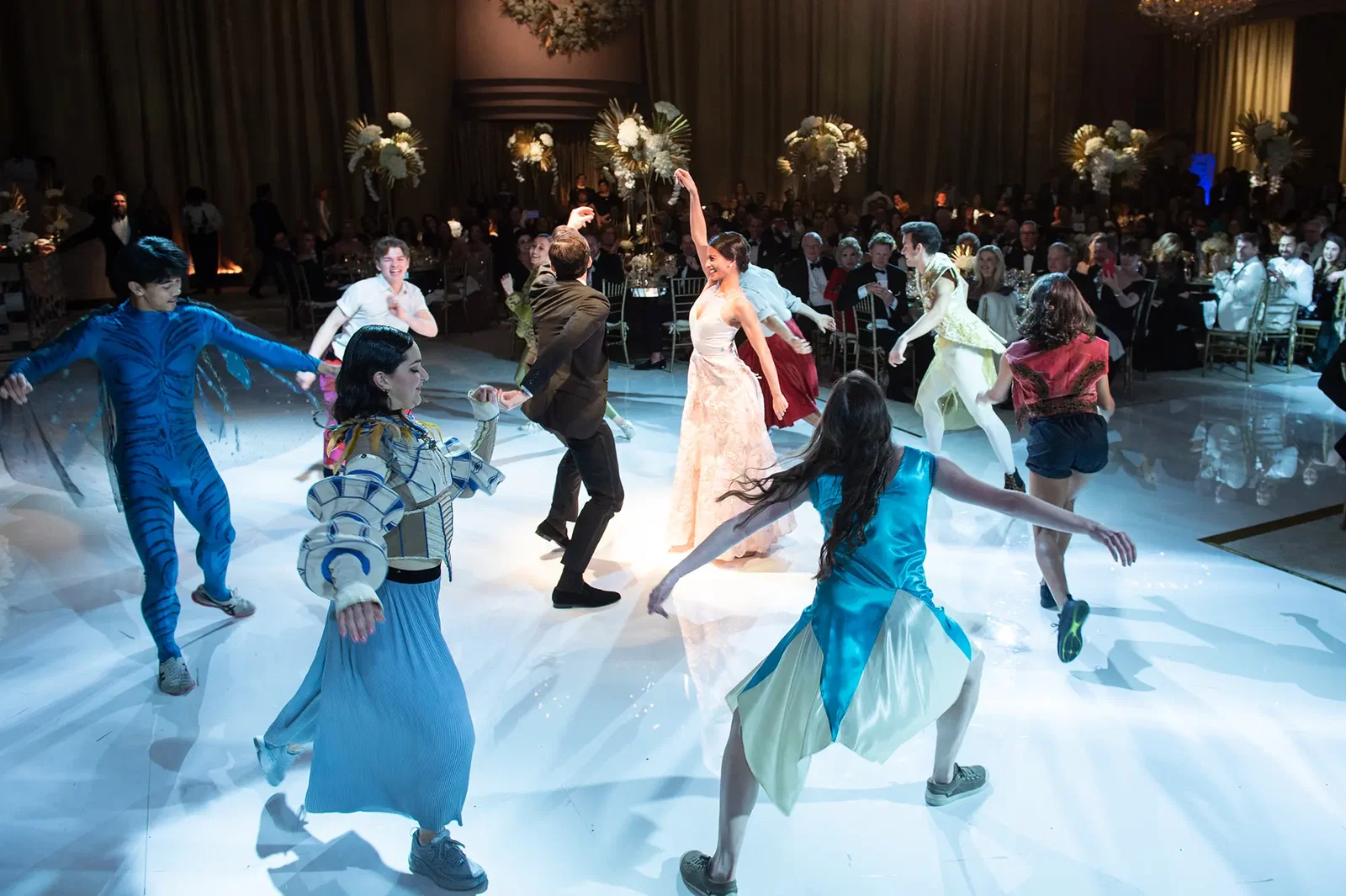 Golden Moment at the 50th Anniversary Ballet Ball; Photo by Wilson Parish