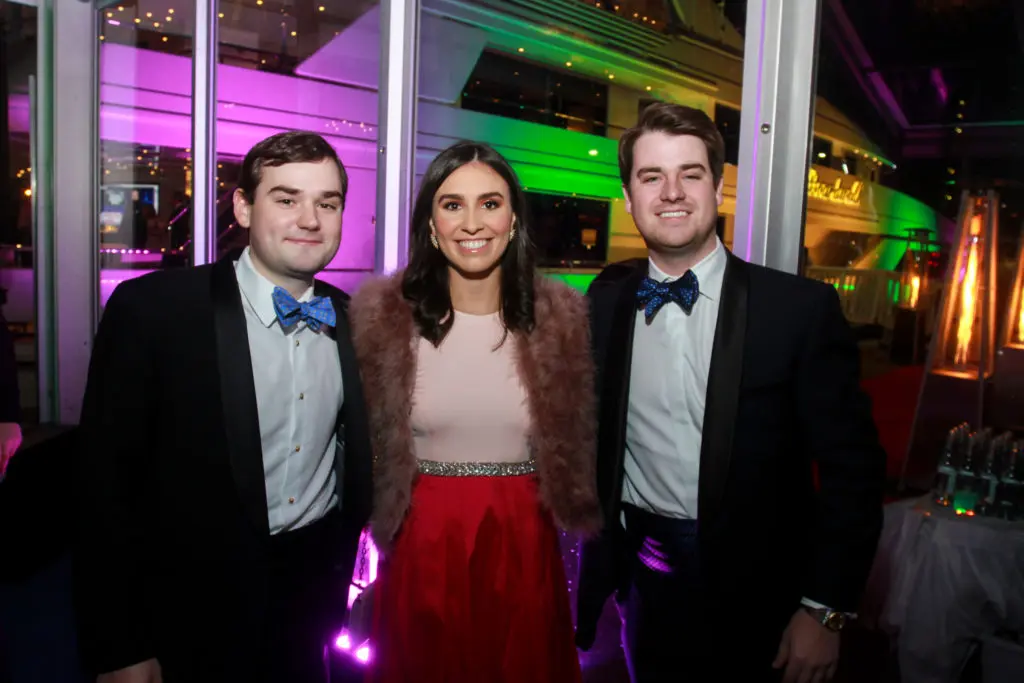 Hugh Roy Cullen, Adrianna Barton, Austin Hawn (Photo by Gary Fountain)