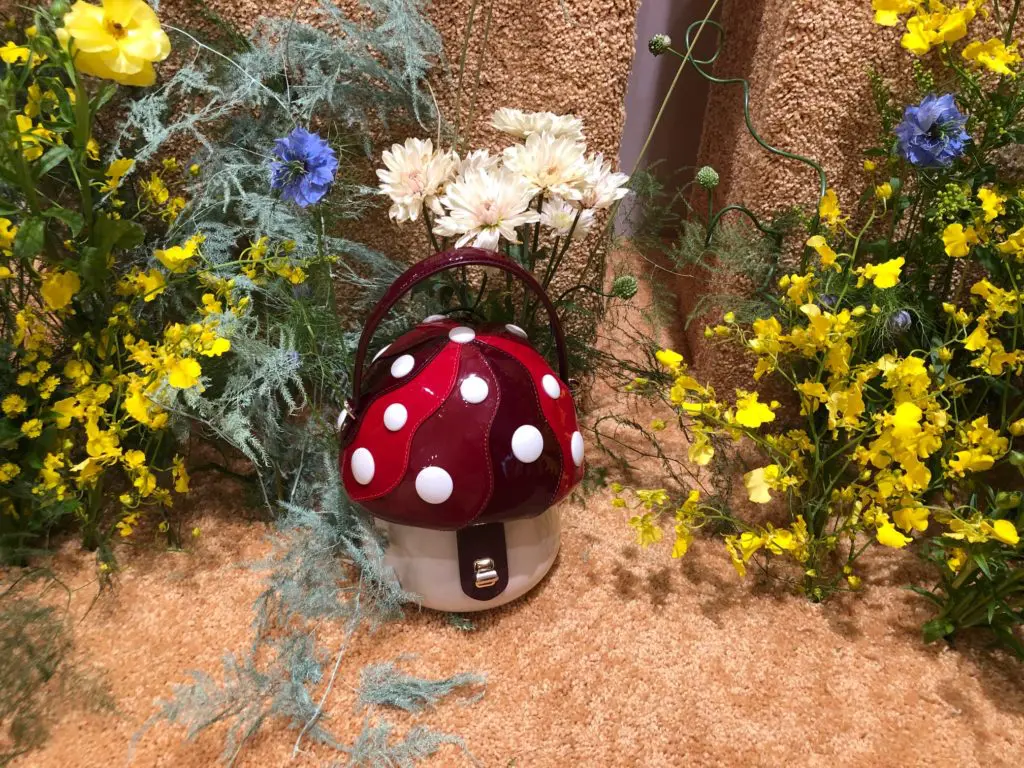 Kate Spade mushroom toadstool handbag. (Photo by Clifford Pugh)