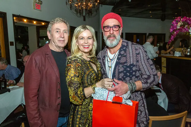 Jack & Catherine Langlois, Grant Cooper (Photo by Tony Ruppe)