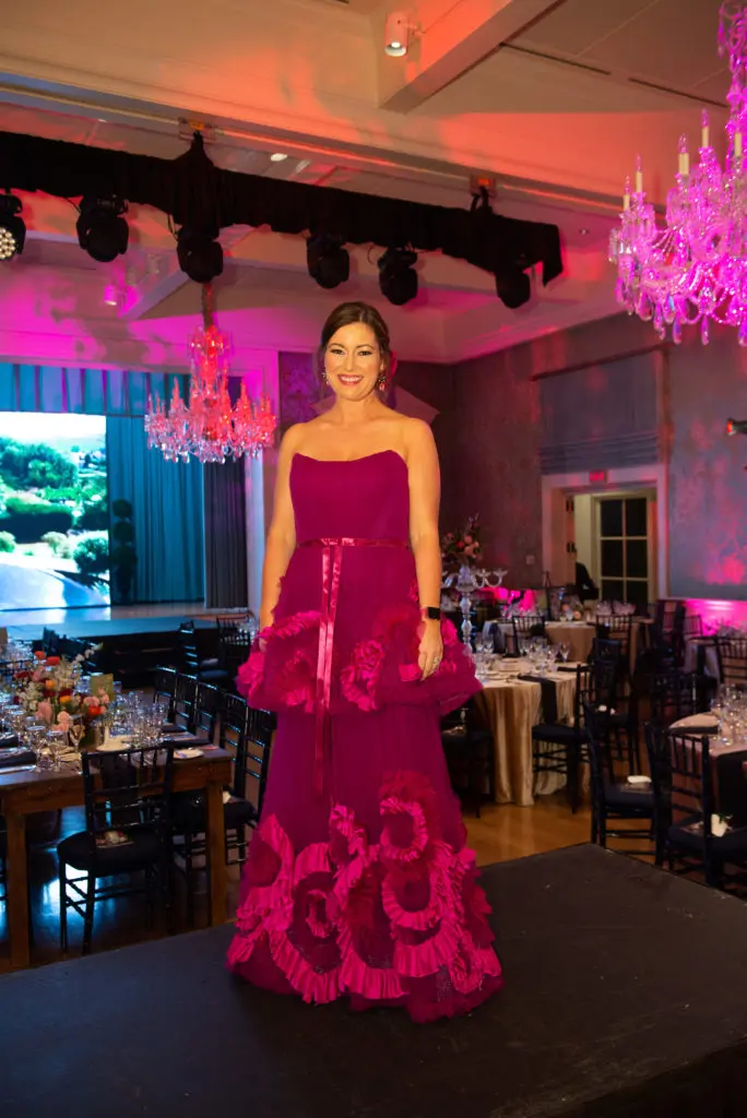 Junior League of Houston president Jayne Johnston at the League's annual Charity Ball. (Photo by Emile C. Browne)