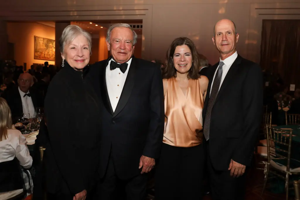 Judy & Richard Agee, Ana Maria Martinez, Gabriel Attal (Photo by Priscilla Dickson)