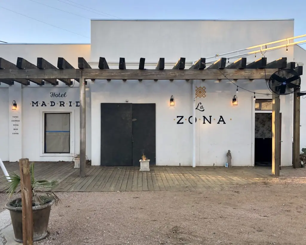 The old La Zona space is undergoing a complete transformation (photo by Courtney Dabney).
