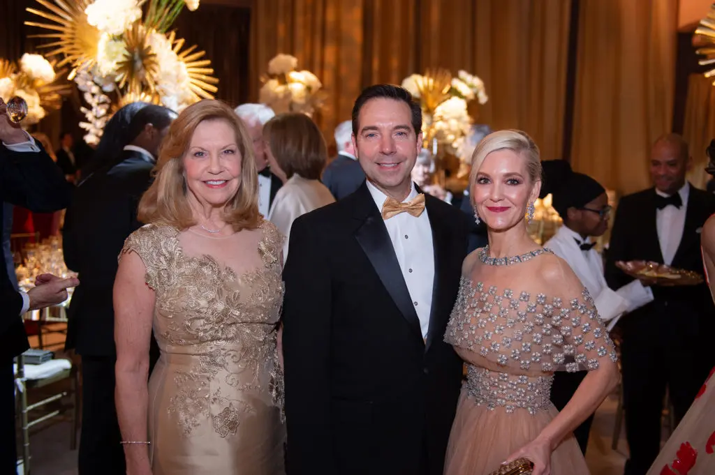 Lenni Burke, Jim Nelson, Ann Bean (Photo by Wilson Parish)