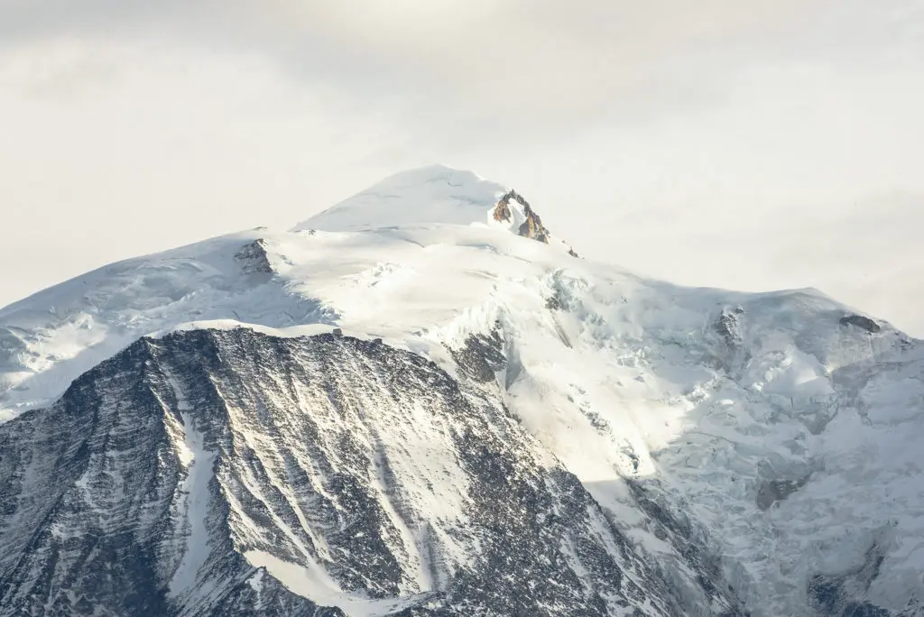 Renate Aller's "PLATE 20, #105 s, France, Mont Blanc Massif, Nov 2017," (2017, printed 2018) 