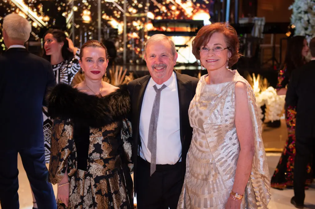 Ludmila Golovine, Marc Grossberg and Bobbie Nau (Photo by Wilson Parish)