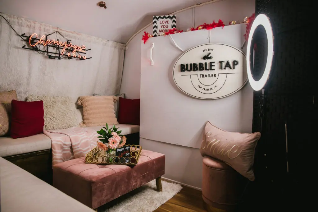 Bubble Tap was on site during VIP night. (Photo by Sean Whitmore)