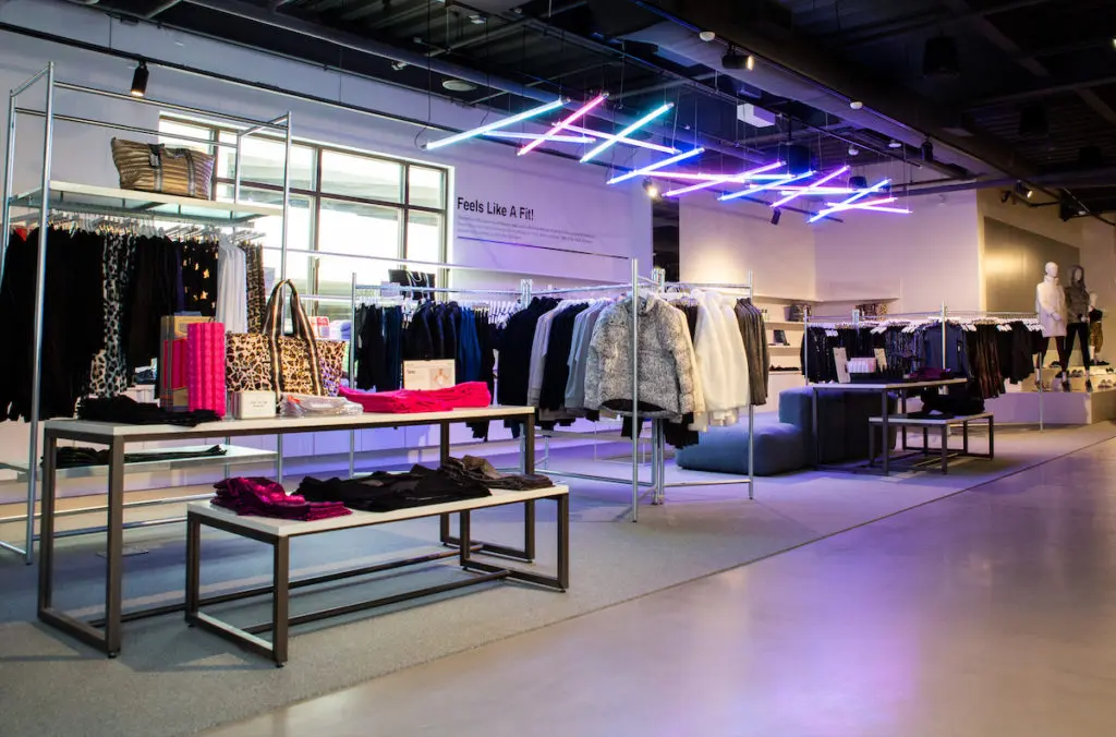 An activewear section features brands like Varley and Ultracor. (Photo by Market by Macy’s)