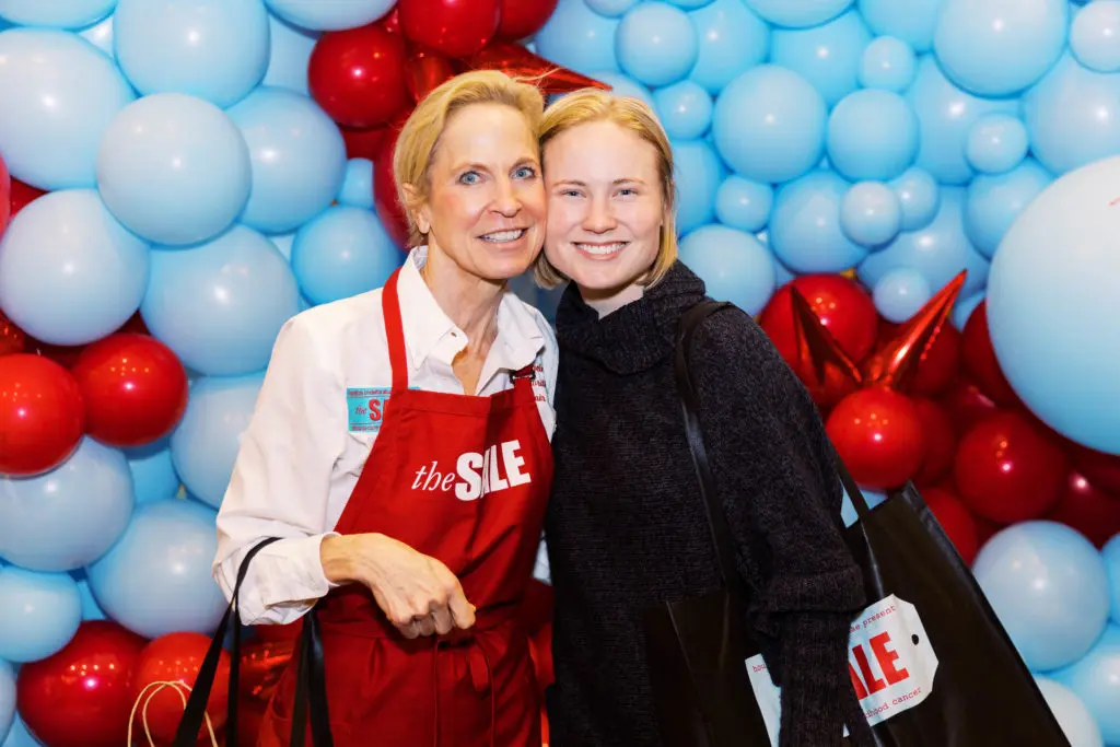 Pam Sengelmann, Gretchen Sengelmann  at the Tri Delta Philanthropies' fundraiser, The Sale (Photo by Parker Chase Photography)