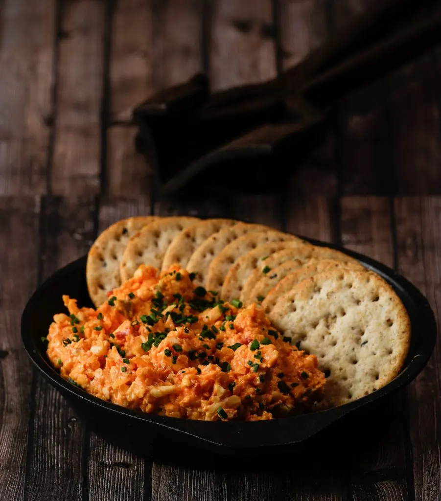A pimento cheese appetizer at Provender Hall (photo by Brian Hutson).