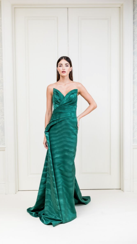Emerald green is a big color for fall, says Cristina Ottaviano. (Photo courtesy of Cristina Ottaviano)