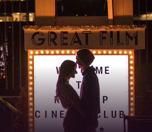 Shake up date night at the Rooftop Cinema Club.
