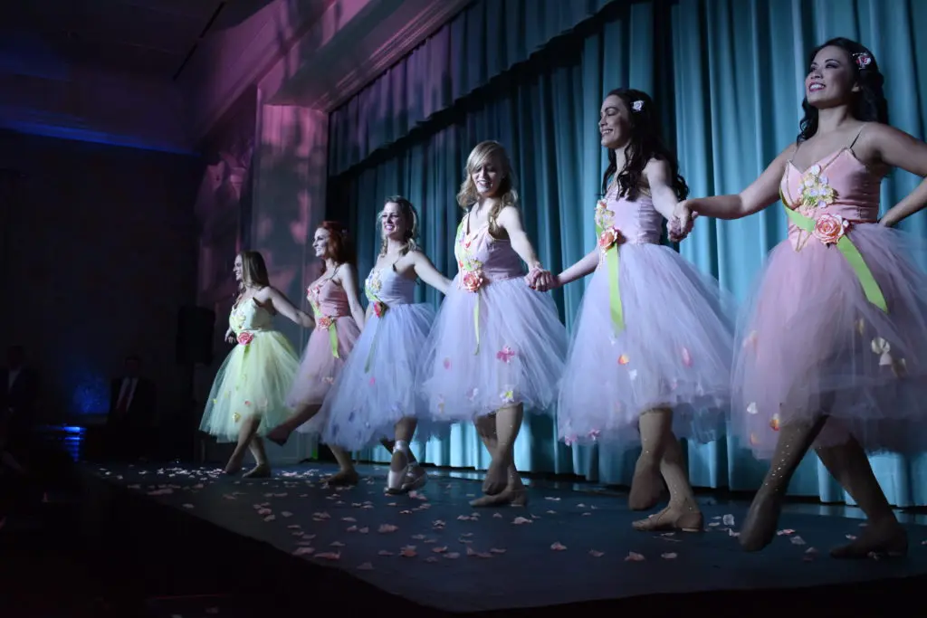 Junior League of Houston members reveal their hidden talents at the Charity Ball. (Photo by Emile C. Browne)