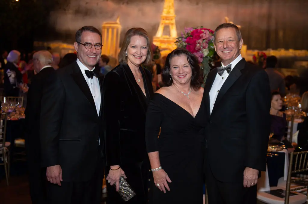 Steve & Joella Mach, Tara & David Wuthrich (Photo by Wilson Parish)