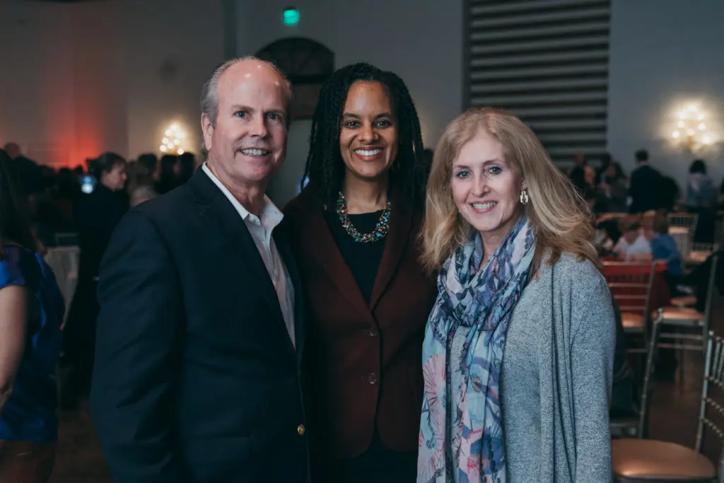 Kevin King, Dr. Carla Davis, Monica King (Photo by Chinh Phan)