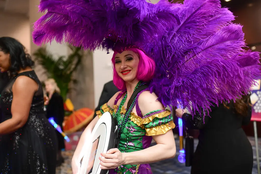 University of St. Thomas Mardi Gras 2020 saw a record turnout of more than 720 and record proceeds of $1.5 million for scholarships. (Photo by Daniel Ortiz)