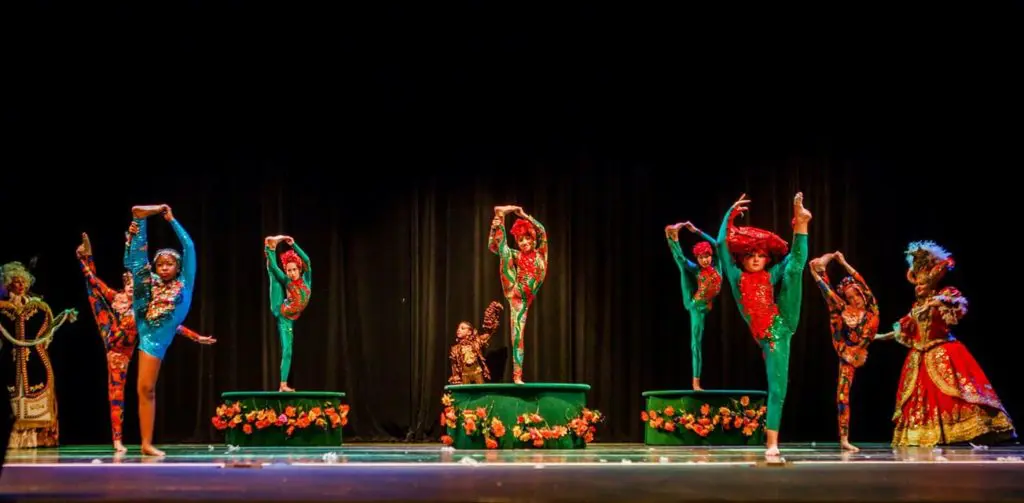 Enjoy the Sunrise International Dance Company's performance of "A Whole New World" this Saturday.