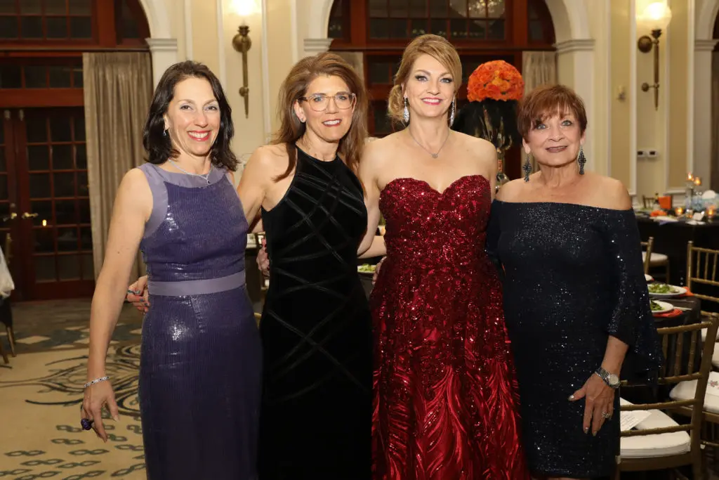 Victoria Lazar, Dorene Cohen, C. C. Ensell, Virginia Swartz (Photo by Priscilla Dickson)