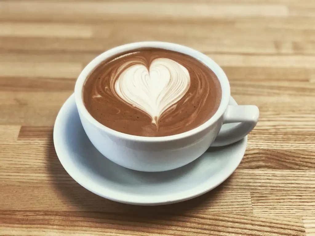 Peaberry Coffee has a nice mocha. (Courtesy of Peaberry)