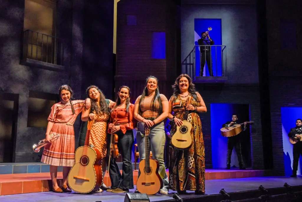The cast of American Mariachi will play on in filmed live performance. The cast of American Mariachi will play on in filmed live performance. (Photo by Karen Almond)
