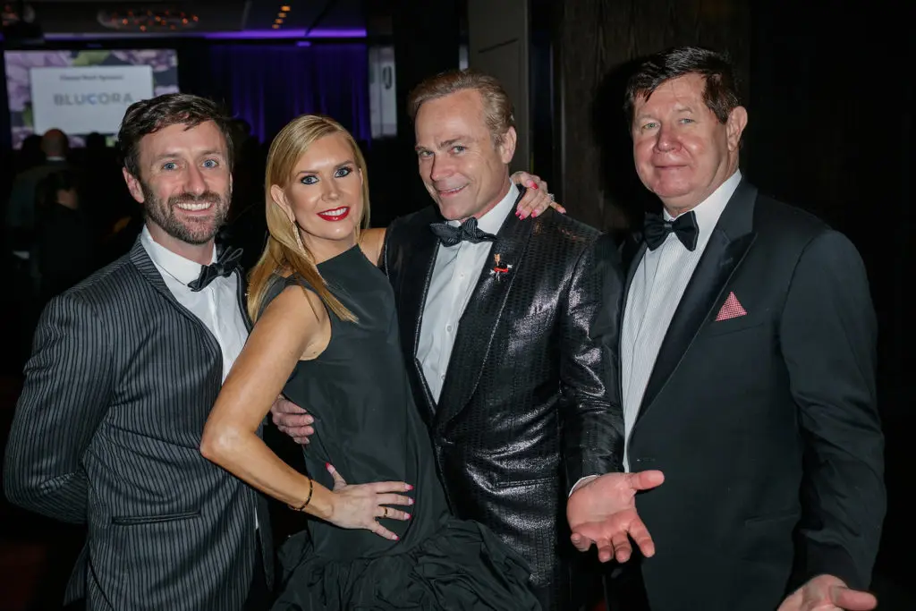 Patrick Egan, Jennifer Jorgensen, J.C.B., Geoff Telfer (Photo by WJNPhoto)