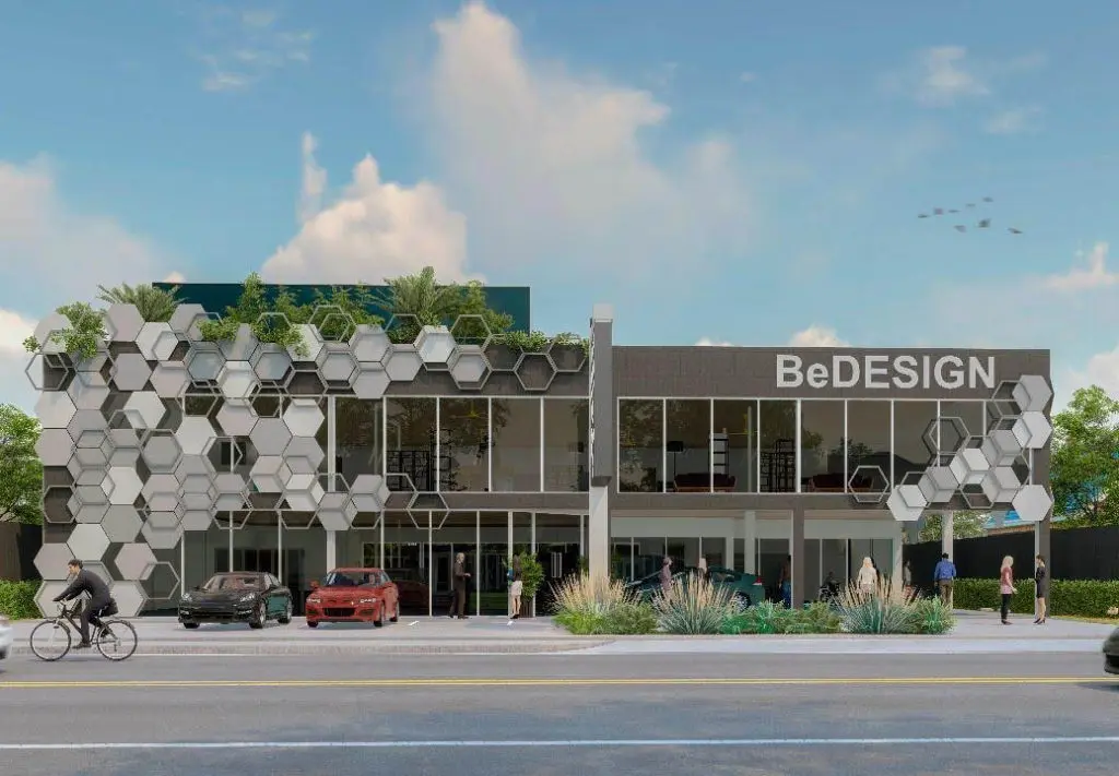 A rendering of the BeDesign expansion as envisioned by designer Nina Magon.