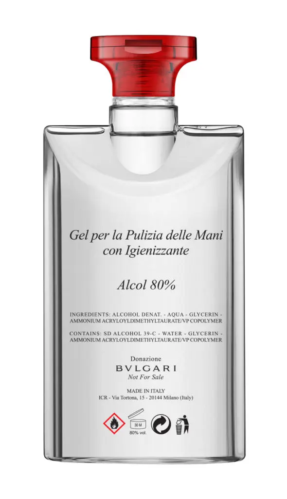 Bulgari & ICR Hand Cleansing Gel