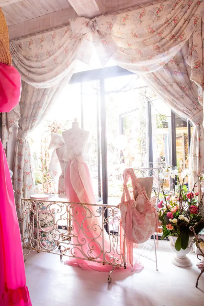 Inside the Palm Beach LoveShackFancy store.  (Photo by WJNPHOTO)