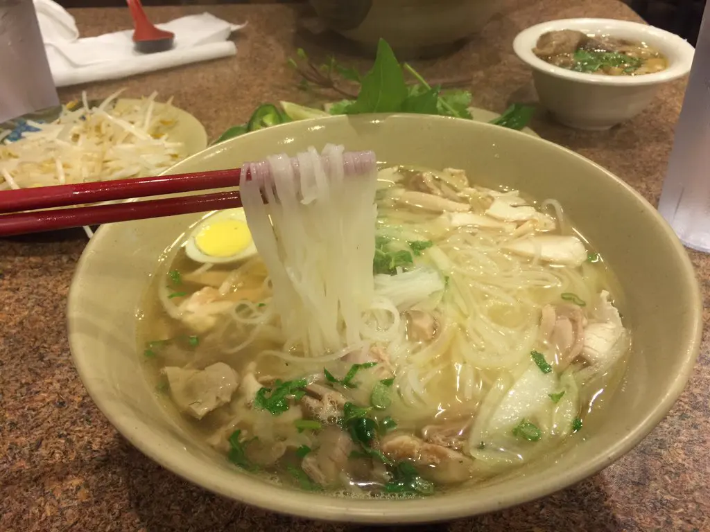 Finn Hall has its own Pho Binh.