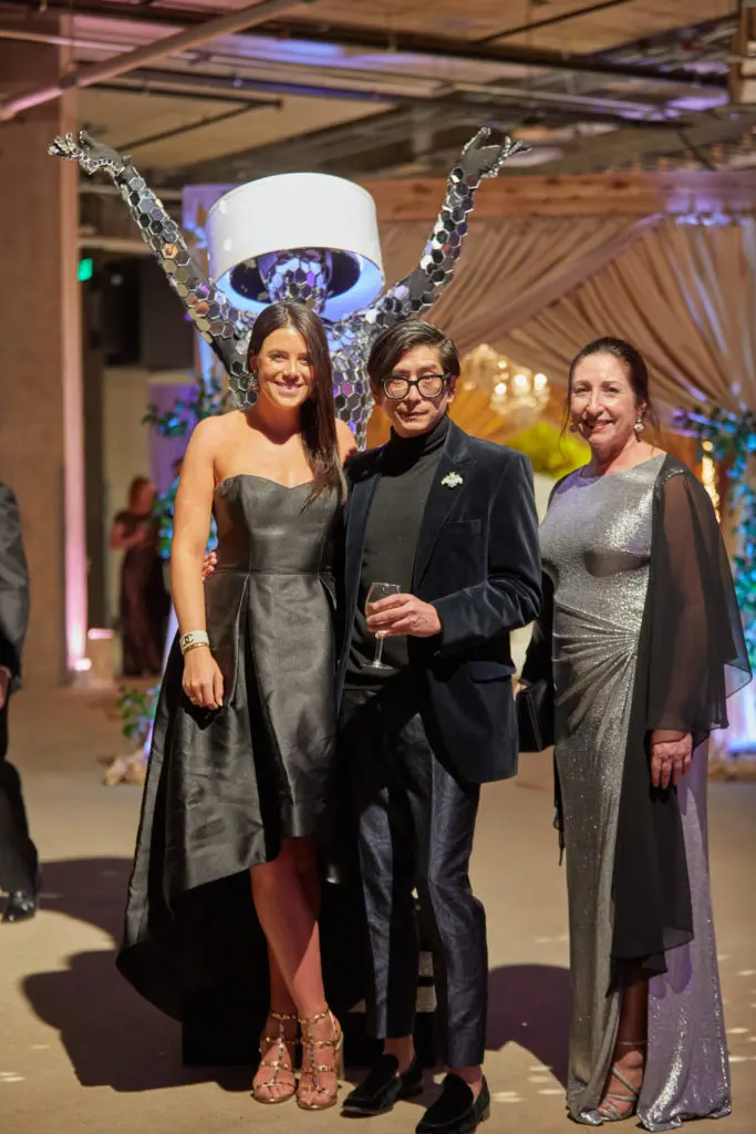Carolina Cuppetilli, Billy Fong, Michalene Busico (Photo by Steve Wrubel)
