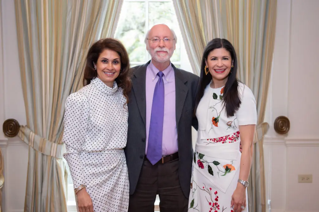 Rishma Mohamed, Dr. William R. Stixrud, Kristy Bradshaw (Photo by Wilson Parish)