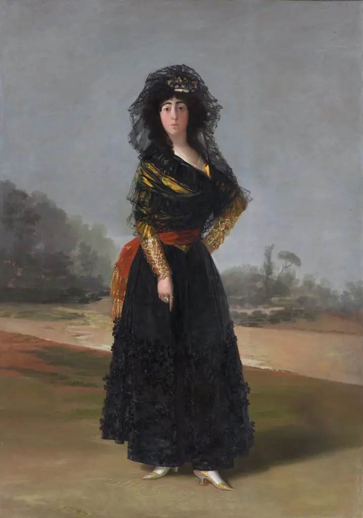 Goya (Francisco de Goya y Lucientes), The Duchess of Alba, 1797, oil on canvas, the Hispanic Society of America.