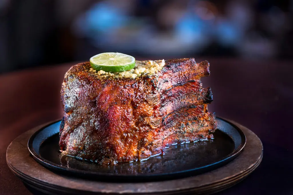 Perry's Steakhouse & Grille is offering its prized pork chop for curbside pick up.