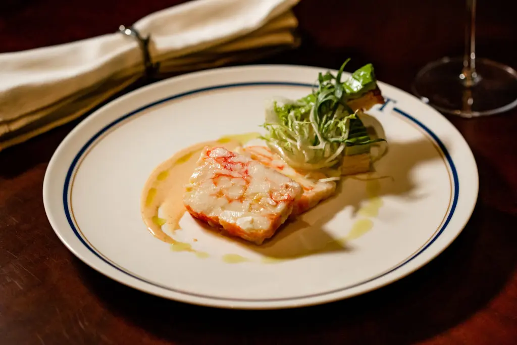 Chef Robert Del Grande's King Crab Terrine  (Photo by Kirsten Gilliam) 