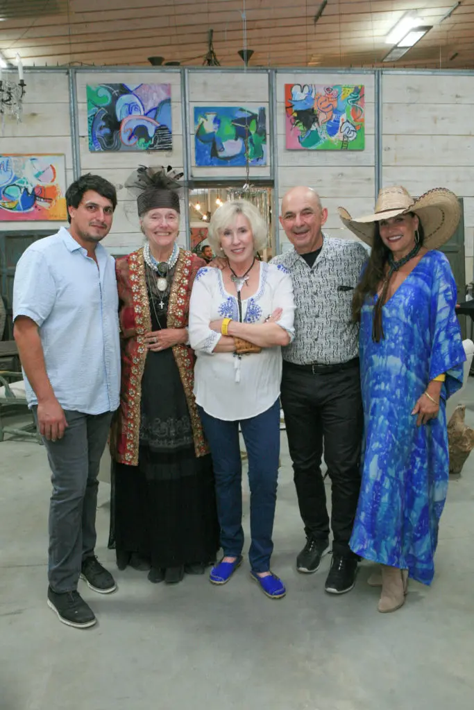 Jake Michael, Nancy Braus, Debbie & Paul Michael, Lisa Strait Vanpoucke (Photo by Chris P. Bachman)