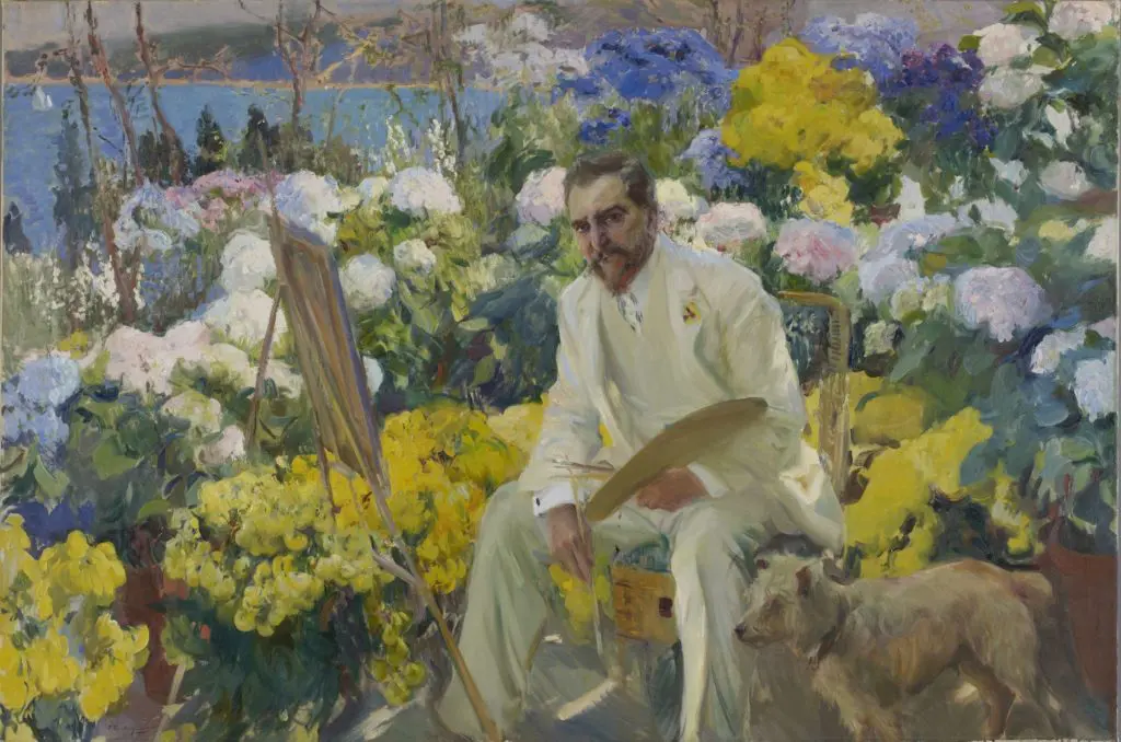 Joaquín Sorolla y Bastida, Louis Comfort Tiffany, oil on canvas, the Hispanic Society of America.