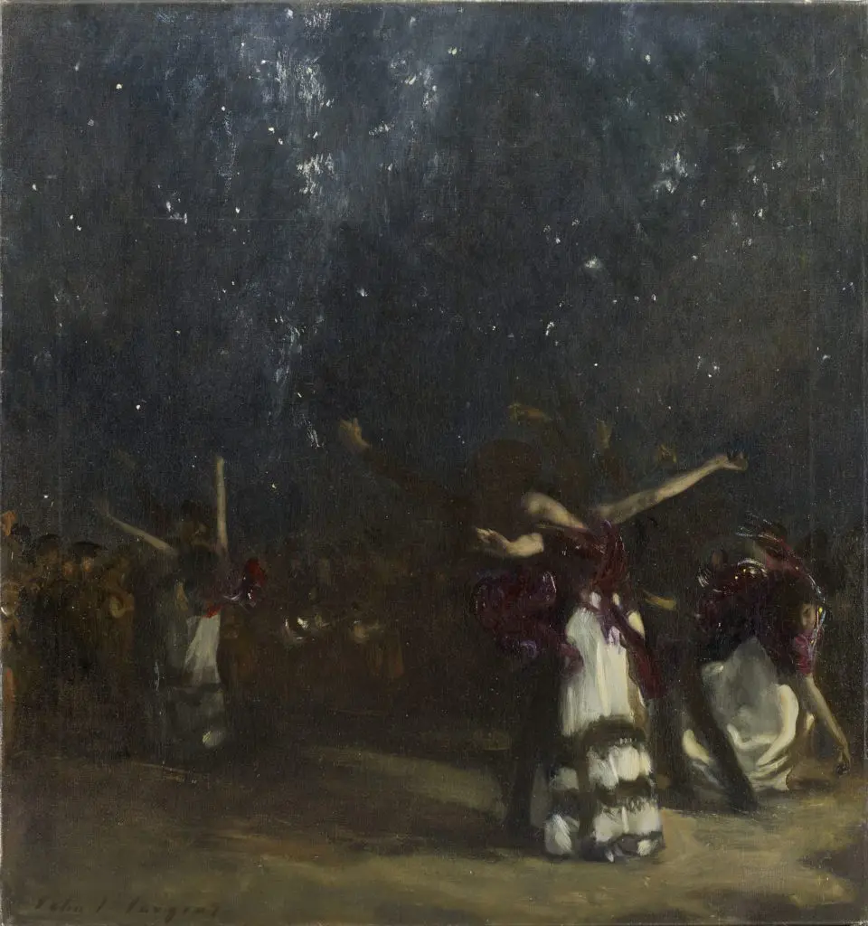 John Singer Sargent, The Spanish Dance, c. 1880–81, oil on canvas, the Hispanic Society of America.