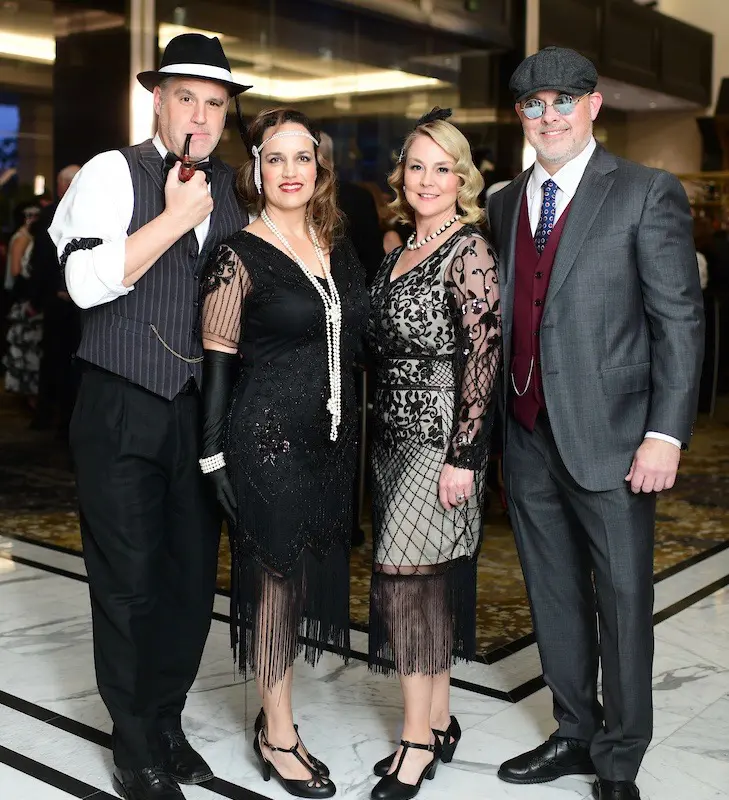 Judd & Angie Techmanski, Charlynn & Steve Rothbauer (Photo by Daniel Ortiz)