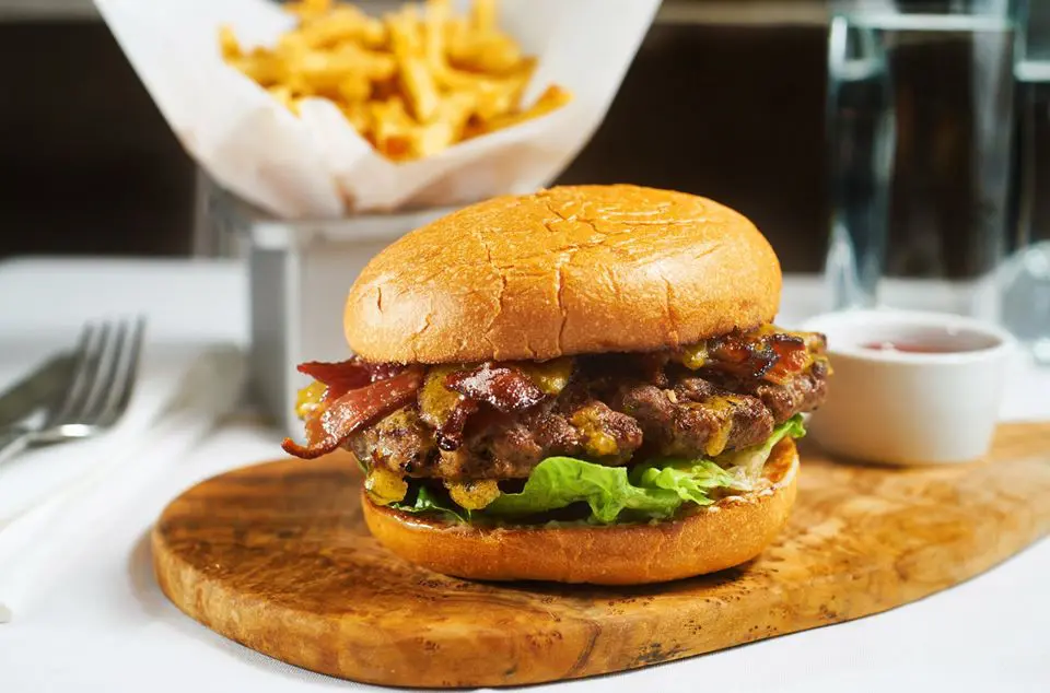 The chef's burger of the day is a favorite dish at Parigi. (Courtesy)