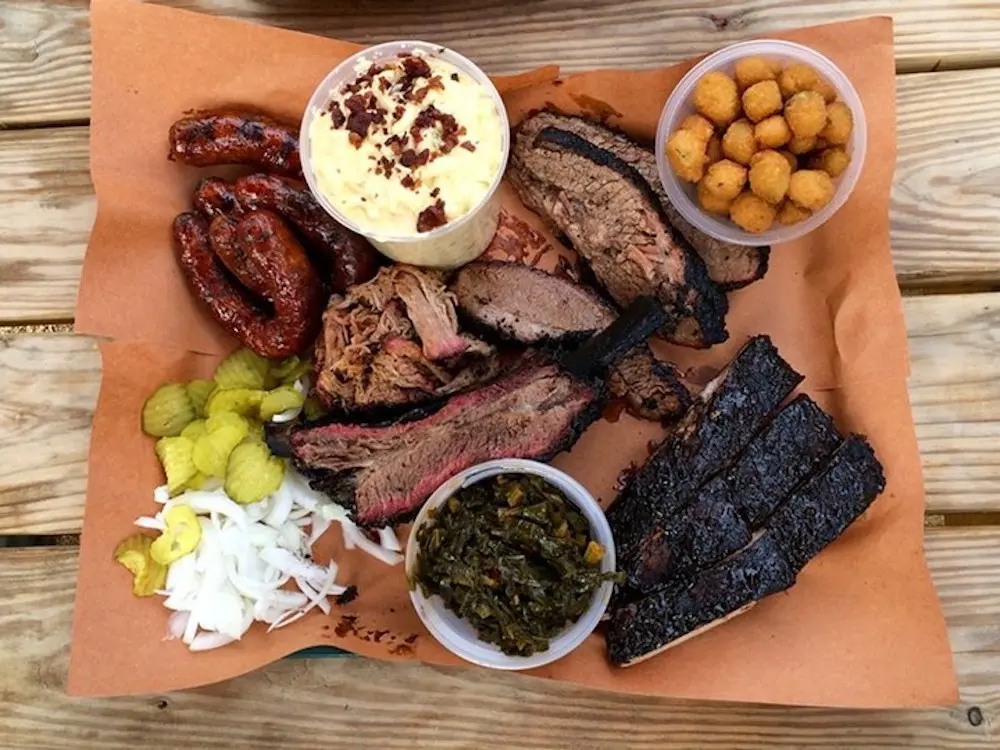Located in Deep Ellum, Pecan Lodge is a staple barbecue joint in Dallas. (Courtesy)