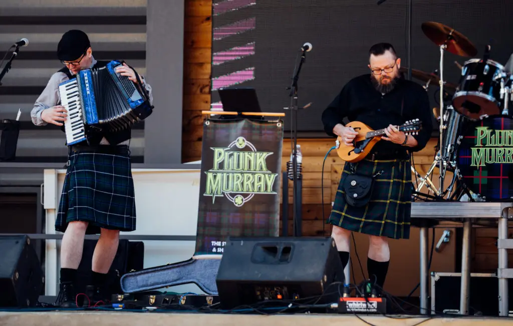Listen to Irish bands at Legacy Hall's St. Patrick's celebration. (Courtesy of Legacy Hall)