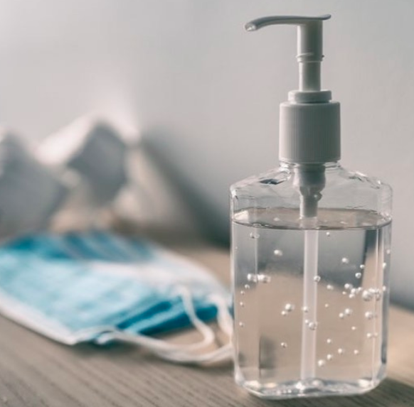 Haeckerville Compounding Pharmacy makes hand sanitizer daily for customers.