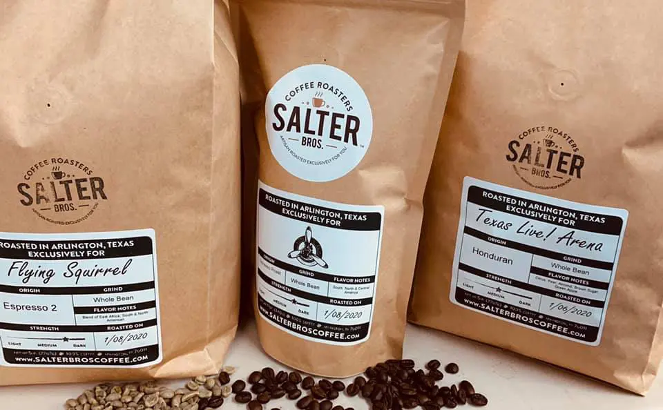 Salter Bros. focuses on specialty and single origin coffees.