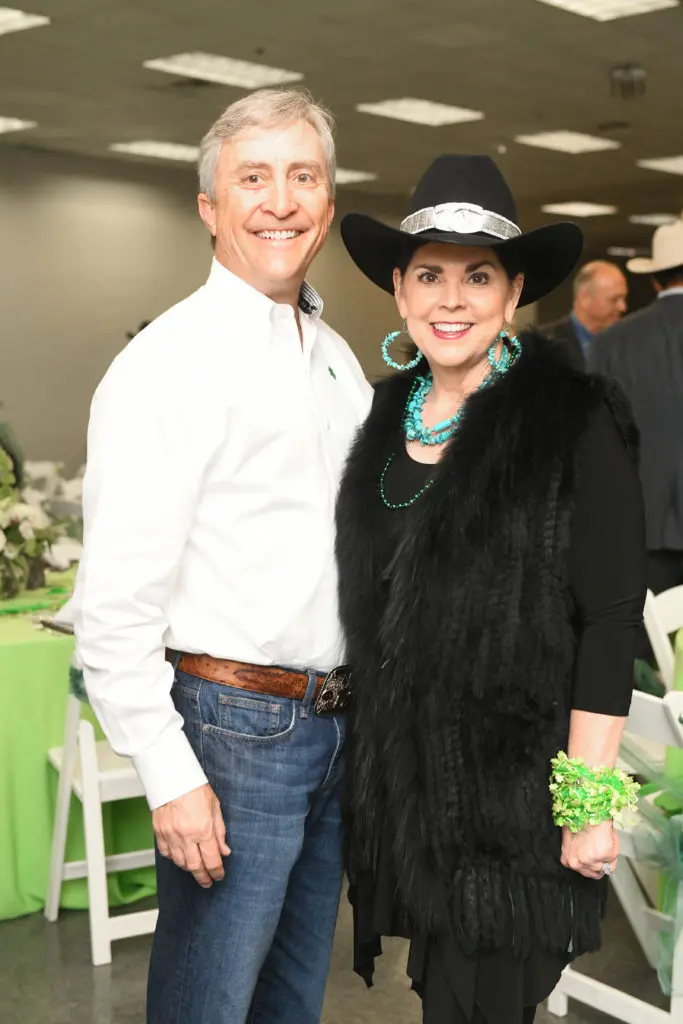 Tom & Lesha Elsenbrook at the 2018 steer auction breakfast