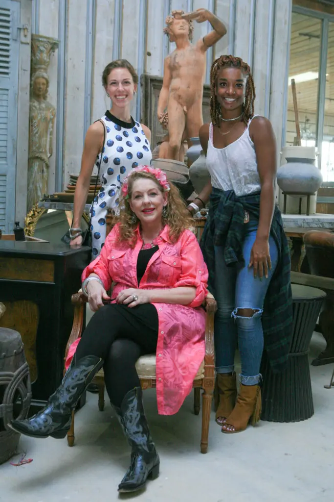 Virginia Reynolds, Debra Linse, Januel Burton (Photo by Chris P. Bachman)
