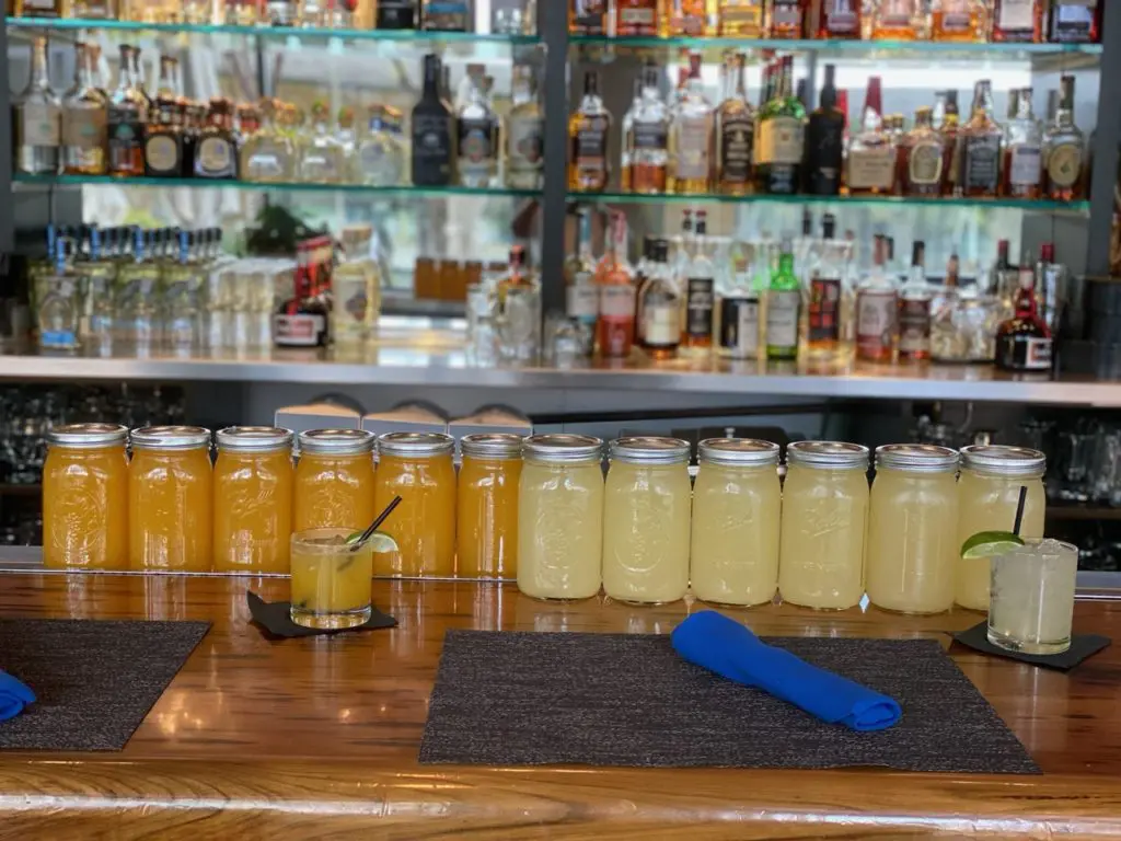 Miriam Cocina Latina is making 32 oz margaritas to-go.