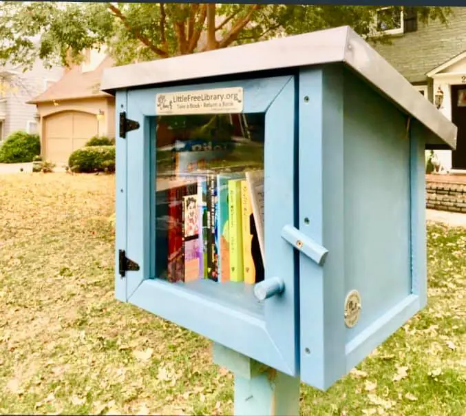 Find a Little Free Library near you to catch up on some reading.