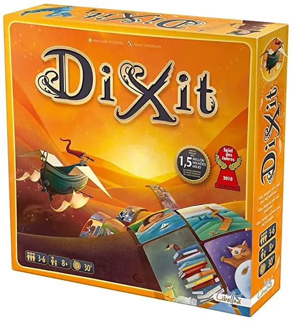 Storytelling and fun illustrations make up Dixit.(Courtesy of Amazon)
