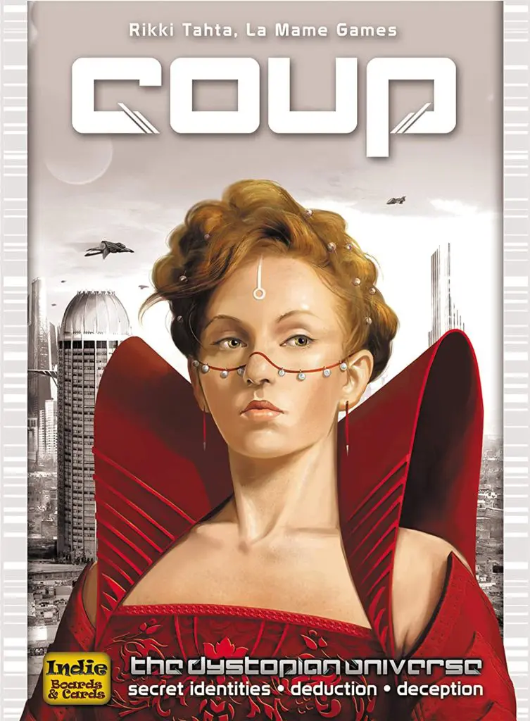 Coup tests your ability to bluff your opponents. (Courtesy of Amazon)